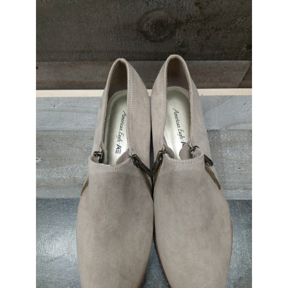 American Eagle Light Pink Zippered Slip On Women's Shoes Size 7 - Picture 5 of 10